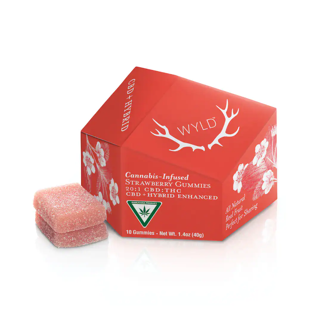 WYLD Strawberry Gummies